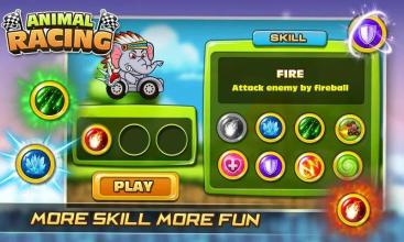 Jungle Animal Adventure Racing Track截图1