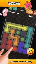 Connect Candy  Flow  Fill Grids Puzzle Game截图2