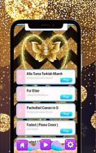 Gold Glitter ButterFly Piano Music Tiles *截图1