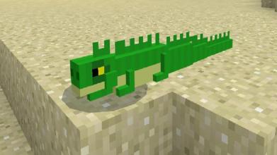 Lizard Iguana Mod for MCPE截图3