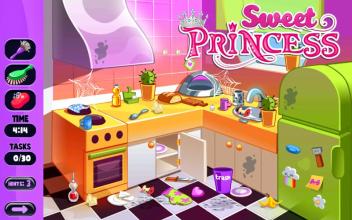 Sweet Princess  Cleaning Room截图3