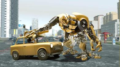 World Futuristic Robot Car Transform Battle War 19截图2