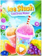 Ice Slush Cold Drink Maker  Kids Cooking Game截图1