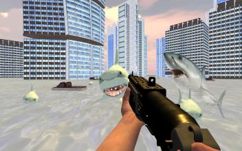 Shark City Attack  Shark Attack Games截图2