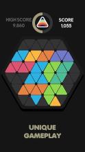 Trigon 1010 Triangle Block Puzzle Game截图4