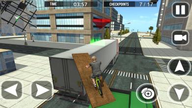 Stunt Bike Simulator 3D BMX Bicycle Rider截图3