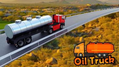 Off road Oil Tanker Transporter Truck Sim 2019截图1