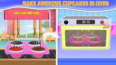 Rainbow Cupcake Factory Bakery Food Maker Shop截图3