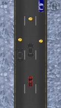 Race the car in white snow截图1