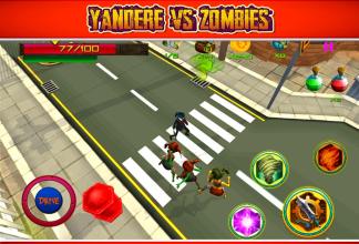 Yandere vs Zombies  Highschool Gangster Girl game截图1