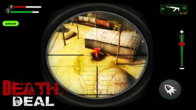 Death Deal Zombie Target Shooting Games截图1