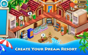 Resort Empire : Hotel Simulation Games截图2