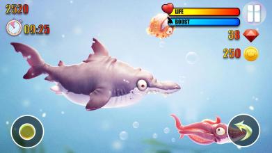 Angry Shark Attack Simulator Game 2019截图1