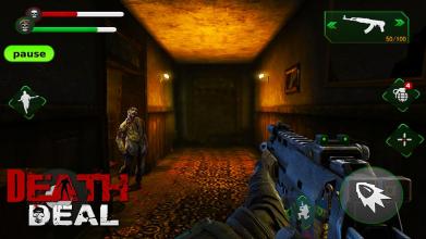 Death Deal Zombie Target Shooting Games截图2