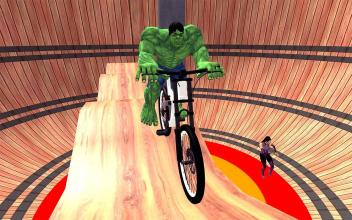 Superhero Well Of Death Top Bicycle Rider 2019截图2