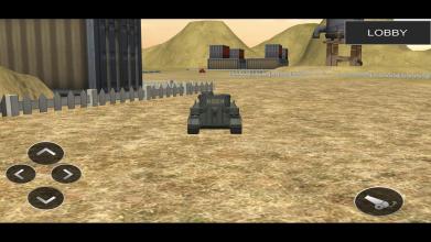 Tanks shooter battle 3D截图1