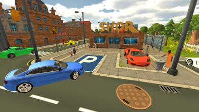 City Car Street Drive Parking Challenge Simulator截图4