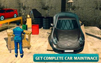 Automatic Smart Car Service Station Car Wash 3D截图2