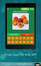 Fruits Quiz For Kids 2019截图4