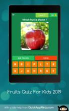 Fruits Quiz For Kids 2019截图5