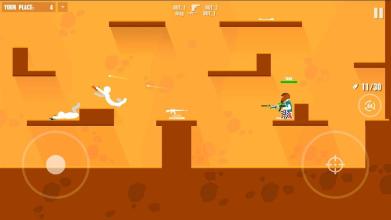 Stickman Battles: Online Shooter截图1