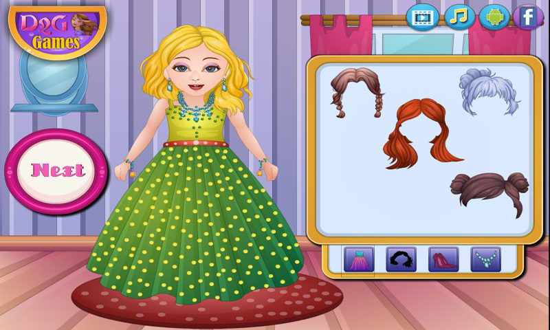 Girls Dress Up - Sena Dress Up截图2