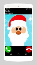 fake call Christmas game截图2