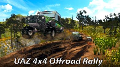 UAZ 4x4 Offroad Rally 2截图3