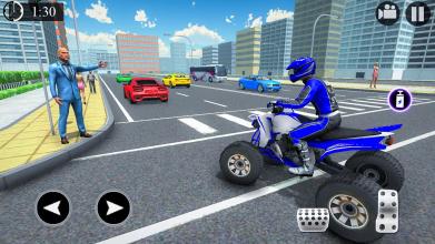 Modern City ATV Taxi Sim Quad Bike Simulator 2019截图4