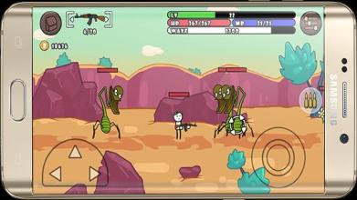 super stick war gun fight stickman截图4