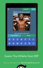 Guess The Athlete Quiz 2019截图2