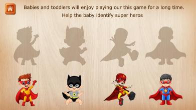 Super Hero Puzzle - Wooden Jigsaw Puzzle截图1