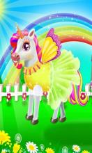 Unicorn Dress Up , Make Up & Girls Games截图3