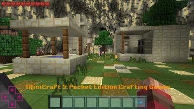 MiniCraft 3: Pocket Edition Crafting Games截图4
