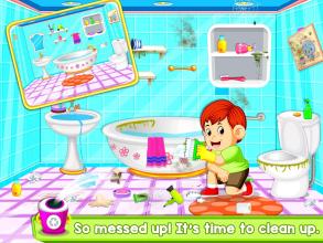 Kids Cleaning Games - My House Cleanup截图5