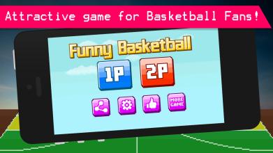 Funny Basketball - 2 Player截图1