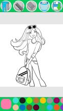 Barbi Coloring Book for Girls截图1