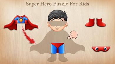 Super Hero Puzzle - Wooden Jigsaw Puzzle截图5