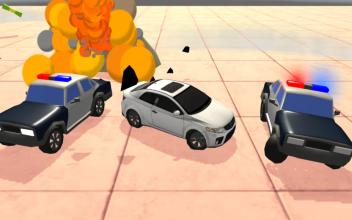 Gangster Vs Police Car: Chase Game截图5