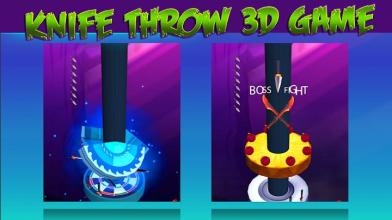 Knife Throw 3D Game & Knife Hit 2截图1