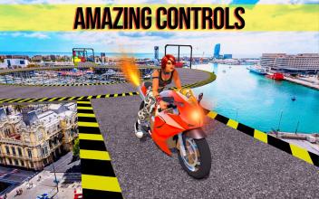 Extreme Bike Stunt Tricks - Impossible Tracks截图2