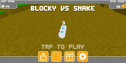 Blocky vs Snake截图4