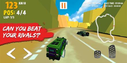 Desert Racing  3D Car Extreme Race截图2