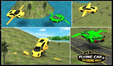 Flying Car 3D: Extreme Pilot截图1