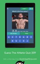 Guess The Athlete Quiz 2019截图1