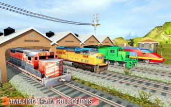 Euro Public Train Christmas Driving Simulator 19截图1