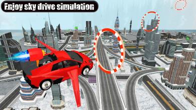 Flying Car Games Sky Drive截图3