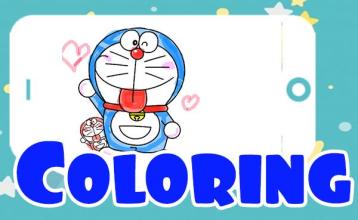 Coloring Doramon截图1