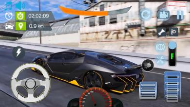 Real City Lamborghini Driving Simulator 2019截图4