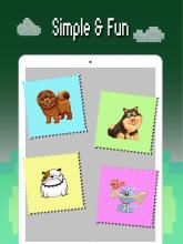 Dogs color by number: Pixel art dog coloring 2019截图1